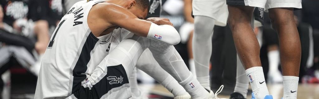 文班亚马确诊脑震荡 可能缺席季后赛首轮G3与G4