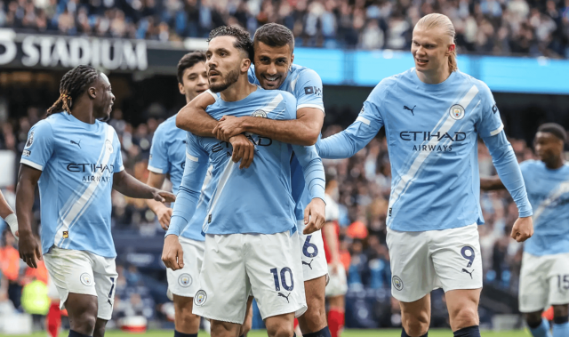 英超积分榜：曼城明晨赢球将超阿森纳登顶+送伯恩利降级